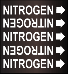 Seton Pipe Marker NITROGEN