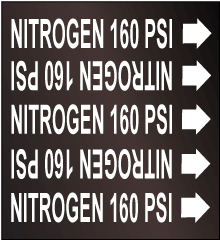 Seton Pipe Marker NITROGEN 160 PSI