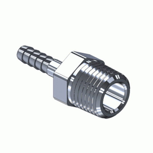 Superior MA-111, Pipe Thread Barbed Hose Fitting