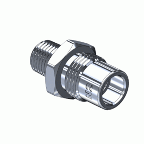 Superior MA-662, DISS-1120-A Body-Adaptor for Nitrogen