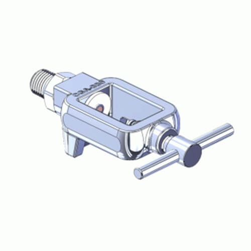 Superior MFY-880-4, Pin Indexed Yoke w/ T-Handle for CGA-880 CO2/Oxygen Mixture w/ CO2 Not over 7%