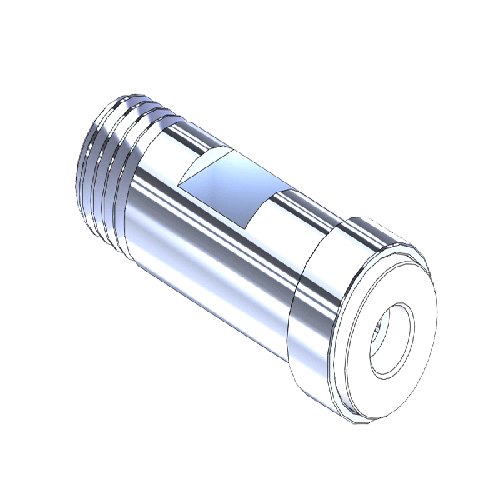 Superior MNP-101, CHROME INLET NIPPLE, CGA-170