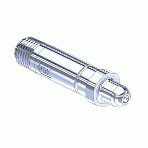 Superior MNP-118CV, CGA-280 Nipple w/ Check Valve