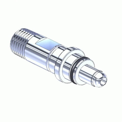 Superior MNP-318W, DISS-1060-A Nipple w/ O-Ring & Wrench Flat for Helium, Helium/O2 Mixture