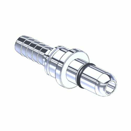 Superior MNP-398W, DISS-1220-A Nipple HandTight w/ O-Ring for Suction/Vacuum