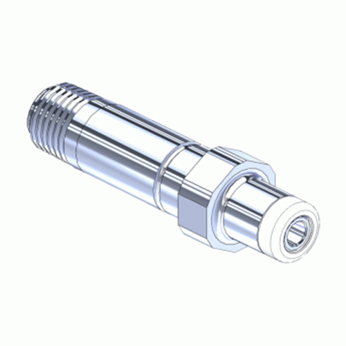 Superior MNP-753P, CGA-346 Nipple HandTight w/ Soft Tip