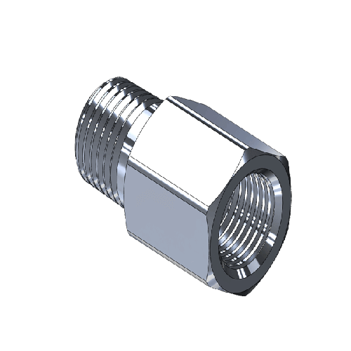 Superior MPF-412, PIPE ADAPTOR, 1/4NPTF X 1/4NPTM