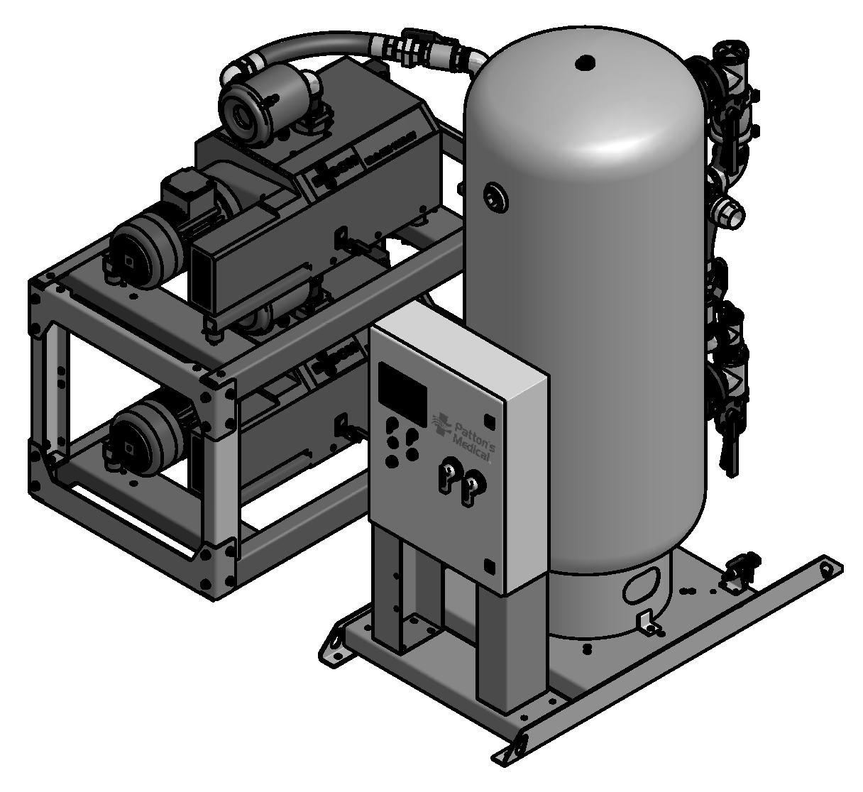 Amico 10 HP Duplex Claw Modular v-ccd-d-200p-ss-n-100-ms