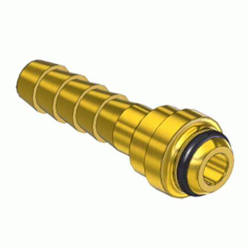 Superior NP-10W, Barb Hose Nipple w/ O-Ring XOR-002