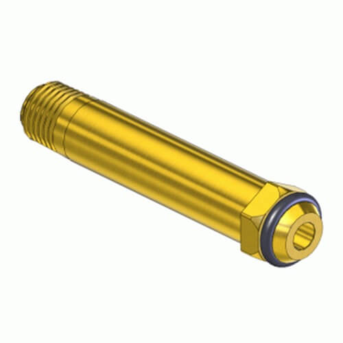 Superior NP-123W, CGA-296 Nipple-Handtight Inlet w/ O-Ring
