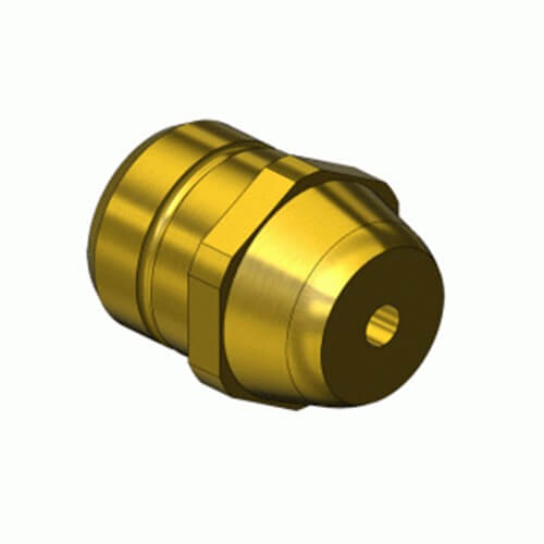 Superior NP-435C2, CGA-520 Nipple-Countersunk Inlet