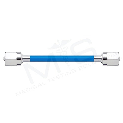 Nitrous Oxide Hose; Conductive (1/4"); DISS Female, Hex Nut; DISS Female, Hex Nut