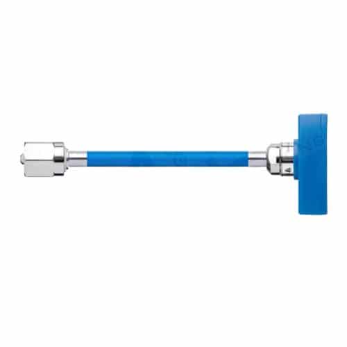 Nitrous Oxide Hose; Conductive (1/4"); DISS Female, Hex Nut; Chemetron Coupler