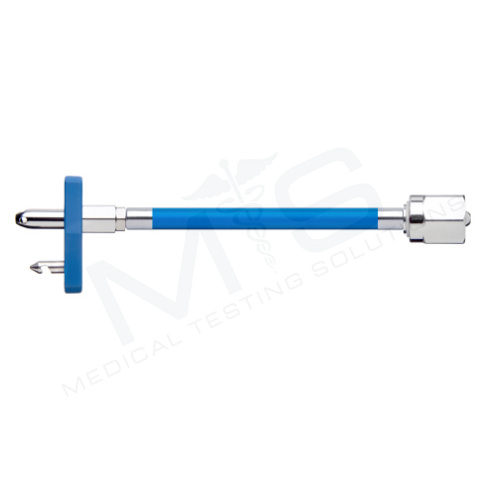 Nitrous Oxide Hose; Conductive (1/4"); Chemetron Adaptor; DISS Female, Hand-tight Nut