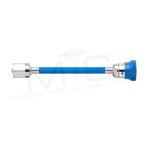 Nitrous Oxide Hose;Conductive; DISS Female, Hex Nut; Ohmeda Coupler