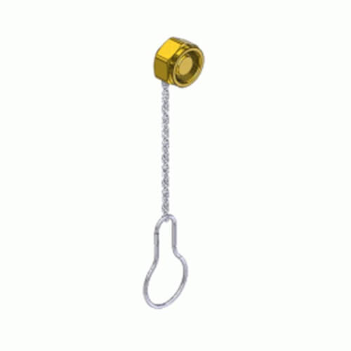 Superior PC-4520, Two-Piece Nut & Blind Nipple Assembly