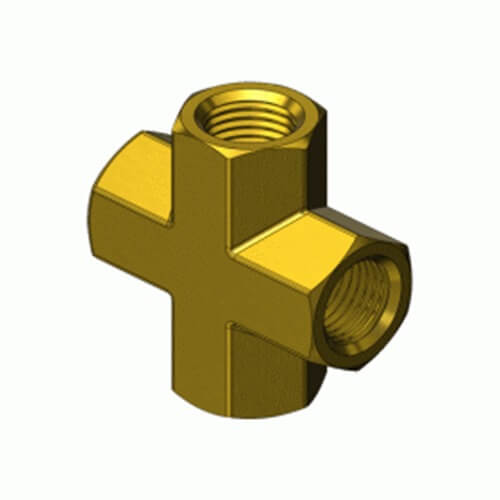 Superior PCR-4HP, Pipe Thread Fitting - Cross