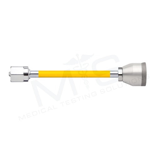 Medical Air Hose; Conductive (1/4"); DISS Female, Hex Nut; Puritan Coupler