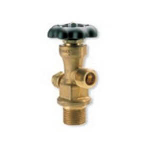 Western  Spigot Valve for M60 & M Aluminum Cylinders CGA-540, QUE-9001