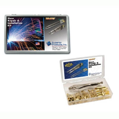 Superior RK-50LT, Inert hose fittings without crimping tool