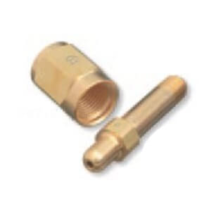 Western  SS-6347-2,CGA 347 HANDTIGHT NUT ASSEMBLY