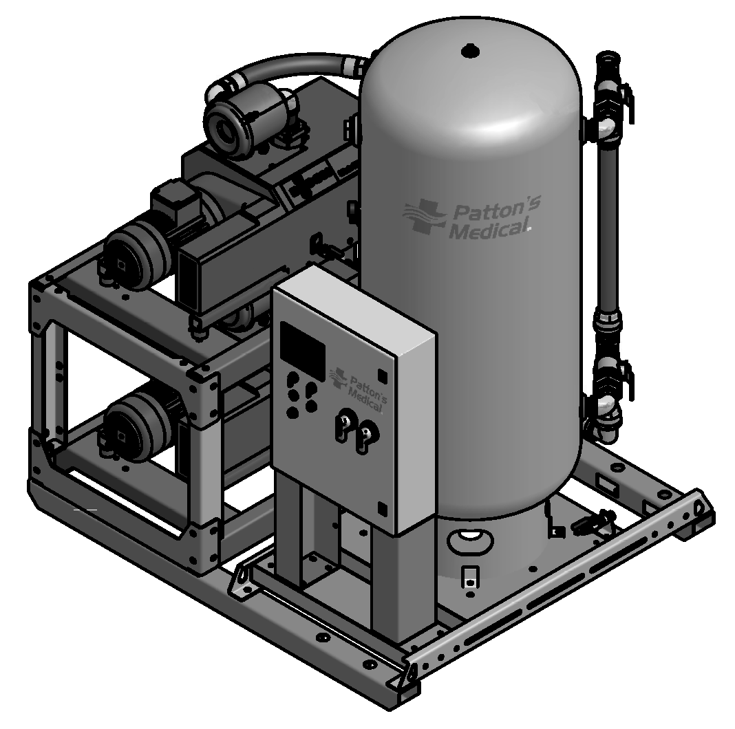 Amico 7.5 HP Duplex Claw Single Point Connection v-ccd-d-120p-th-n-075-ms