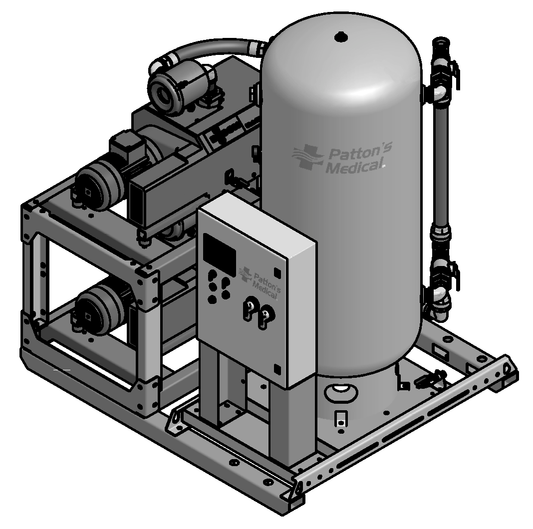Amico 10 HP Duplex Claw Single Point Connection v-ccd-d-200p-ss-n-100-ms