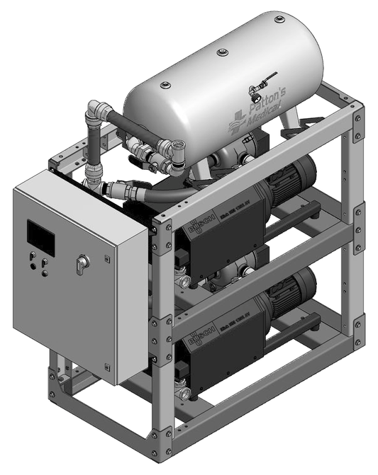 Amico 6.4 HP Duplex Claw Space Saver v-ccd-t-200p-ss-n-064-ms