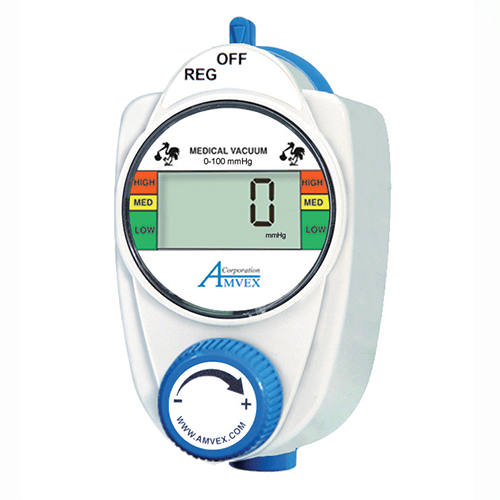 Vacuum Regulator, Amvex, 2 Mode Low Continuous, Neonatal, Digital