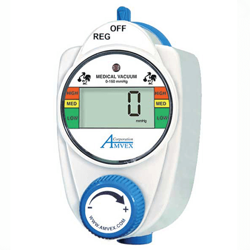 Vacuum Regulator, Amvex, 2 Mode Low Continuous, Pediatric, Digital