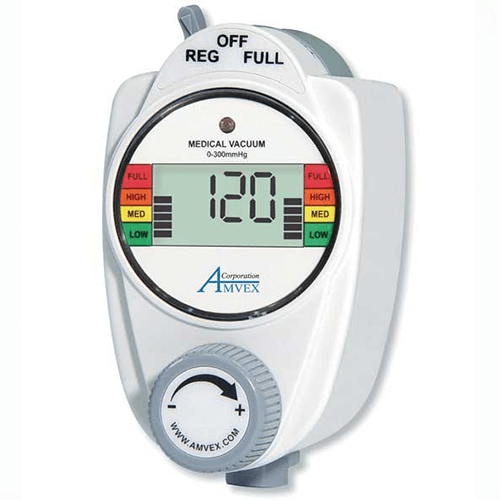 Vacuum Regulator, Amvex, 3 Mode Continuous, Adult, Digital