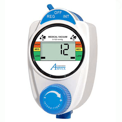 Vacuum Regulator, Amvex, Intermittent/Continuous, Neonatal, Digital
