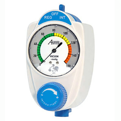 Vacuum Regulator, Amvex, Intermittent/Continuous, Pediatric, Analog