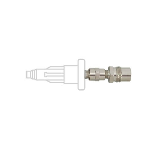 Precision Medstar Quick Connects, DISS Male with Check Valve