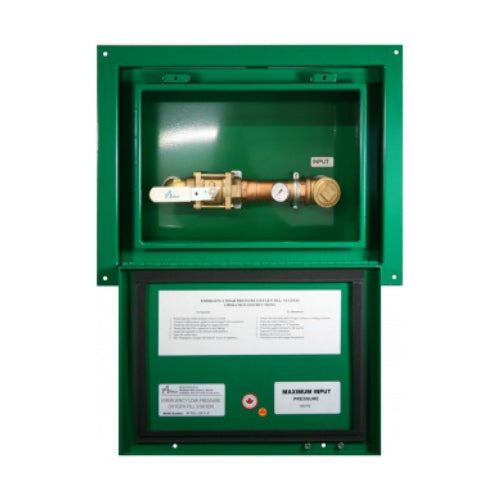 Emergency Oxygen Inlet Station 2" (Recessed Low Pressure)