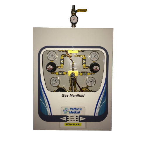Dual Line Medical Gas Manifold