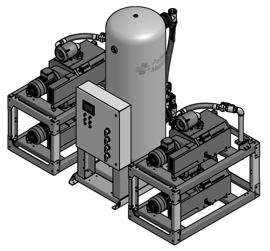 Amico 15 HP Quad Claw Modular v-ccd-q-200p-ss-n-150-ms