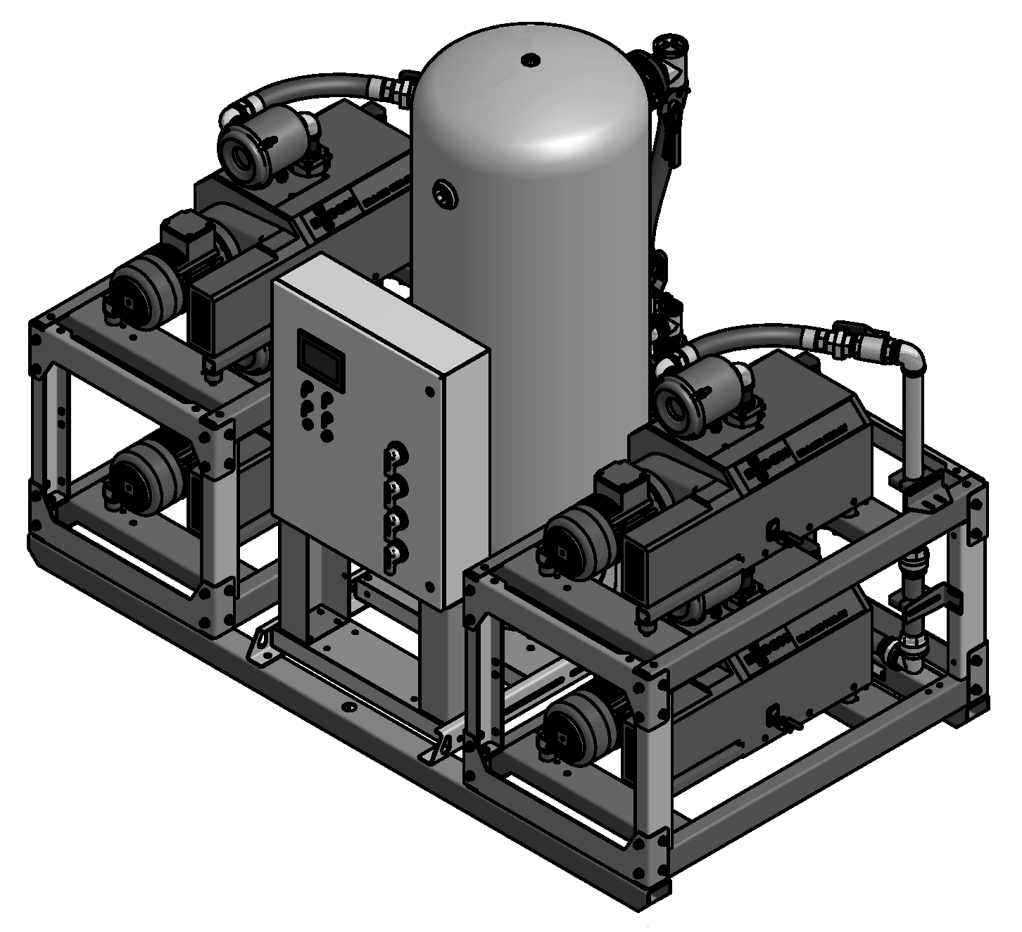 Amico 8.7 HP Quad Claw Single Point Connection