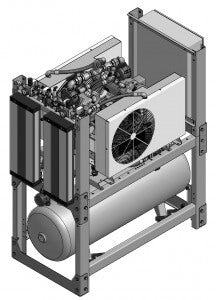 Amico 5 HP Duplex Reciprocating Tankmount a-red-d-200p-ss-n-050-ts