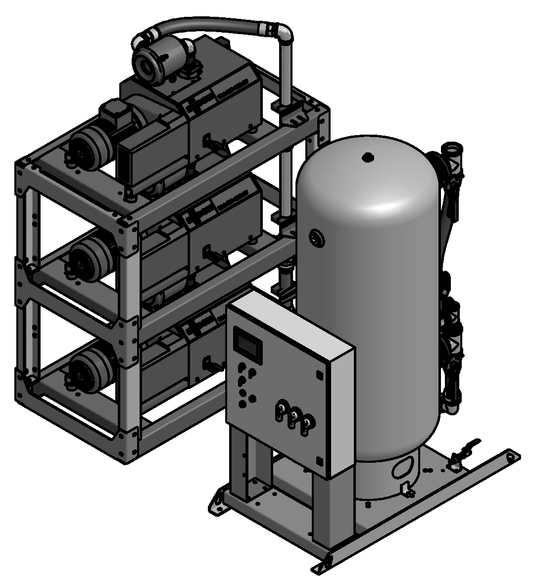 Amico 8.7 HP Triplex Claw Modular